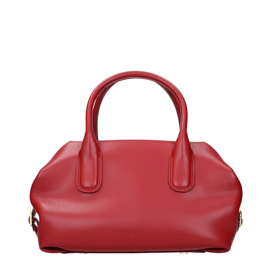 Themoirè Handbags Women Eco Leather Red/Chili Pepper