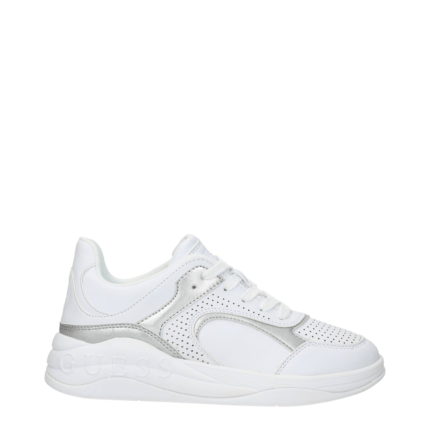 Guess Women's Sneakers in Polyurethane White