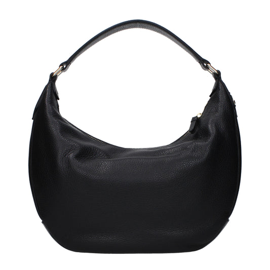 Jimmy Choo Shoulder Bags Women Leather Black