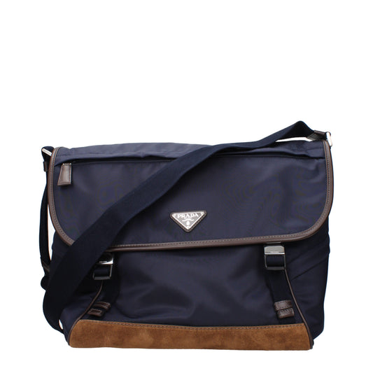 Prada Men's Shoulder Bags Fabric