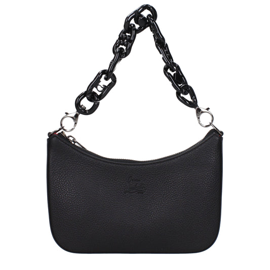 Louboutin Handbags Women Leather Black