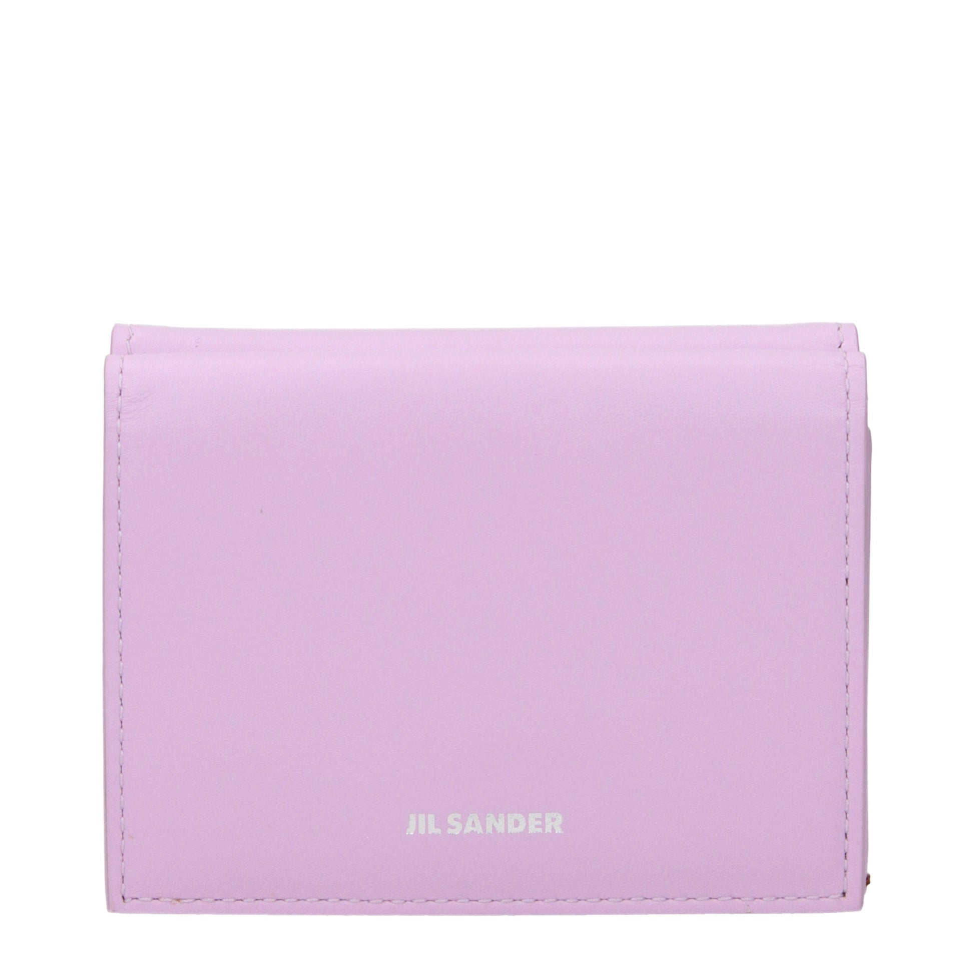 Jil Sander Wallets Women Leather Pink/Wisteria