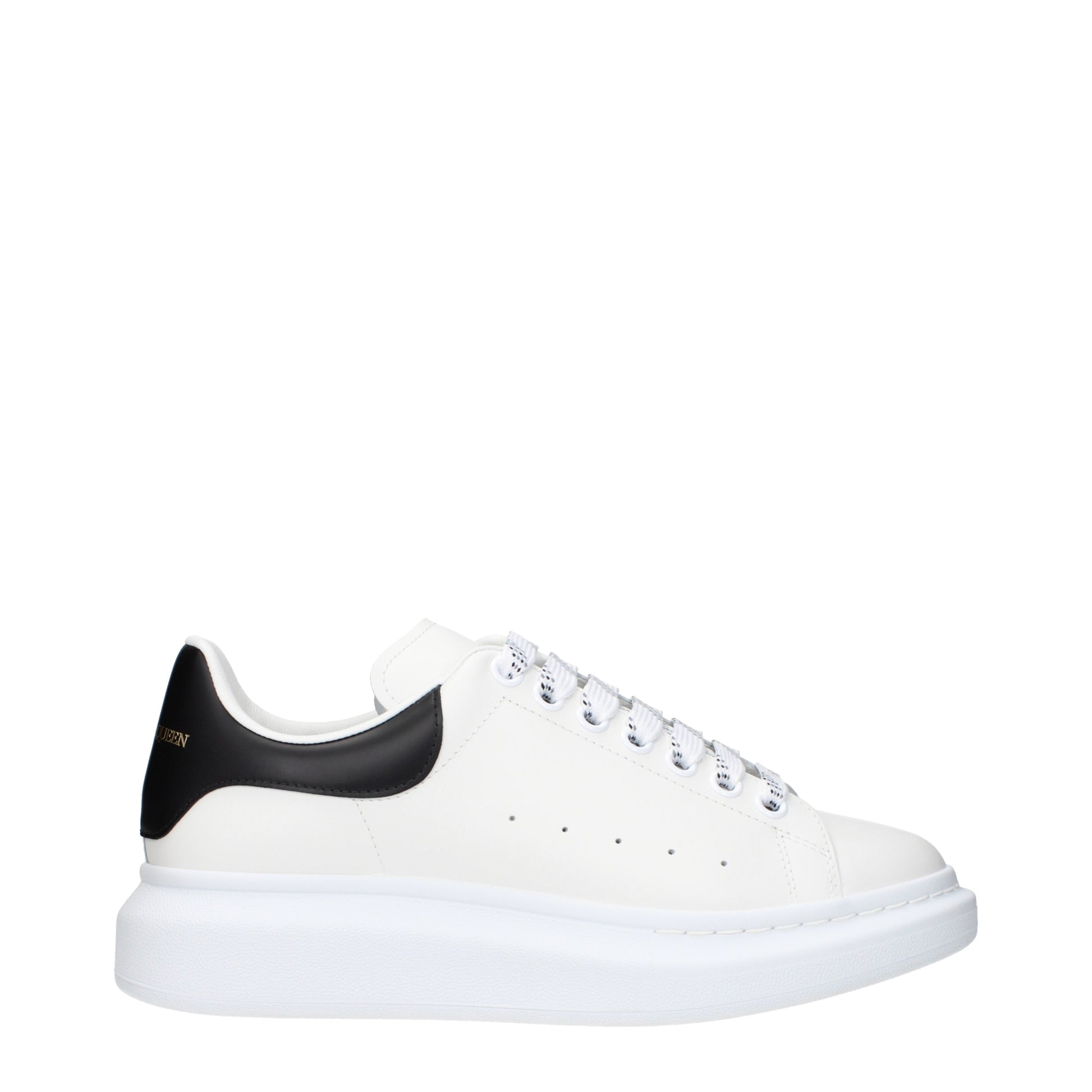 Alexander McQueen Sneakers Men Leather White/Black