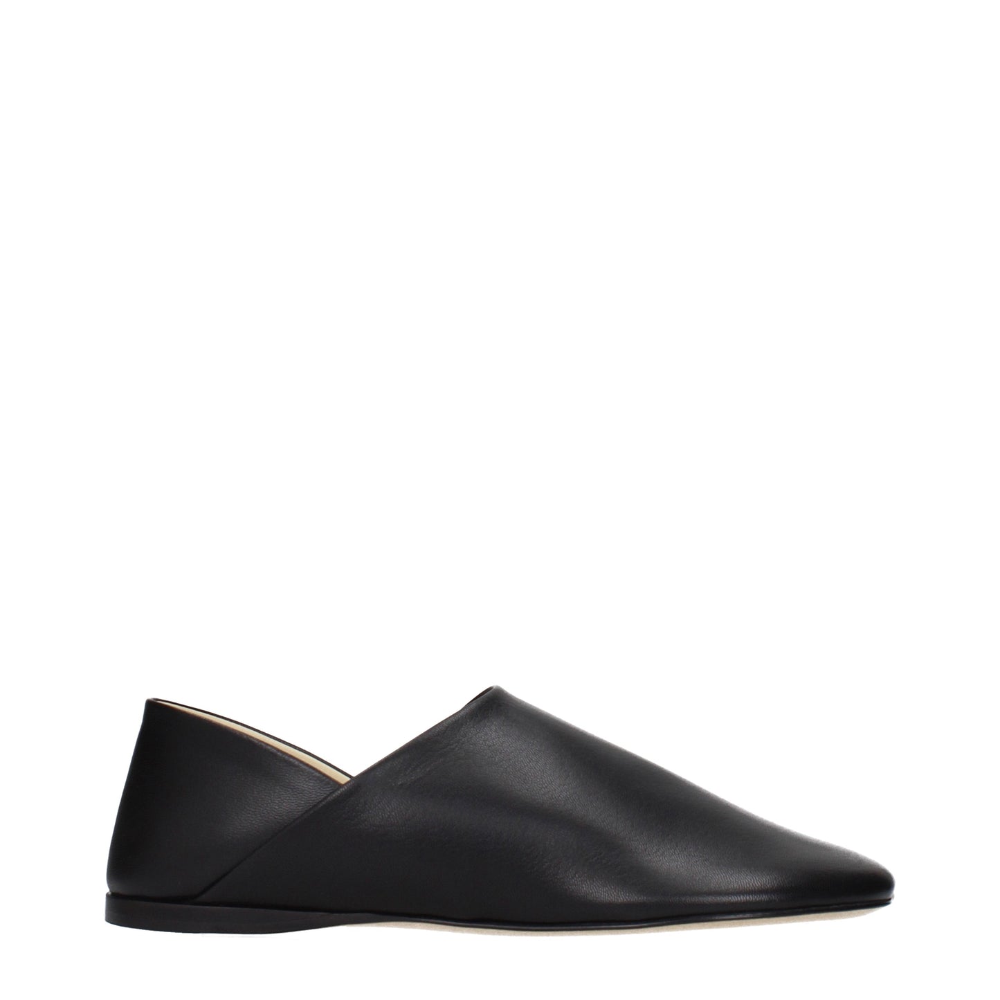 Loewe Ballet Flats Women Leather Black