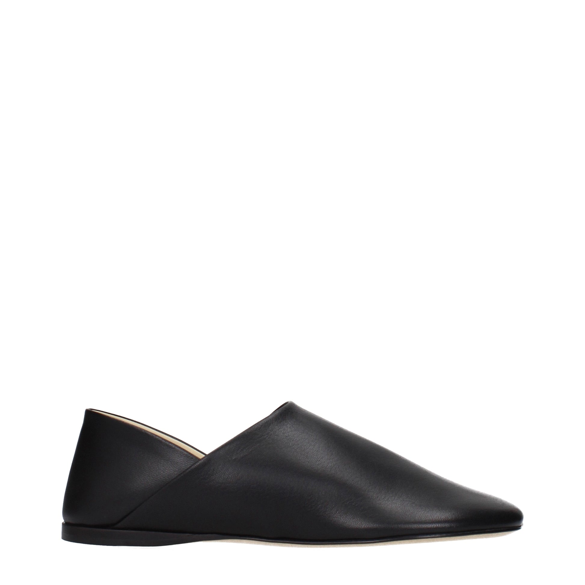 Loewe Ballet Flats Women Leather Black