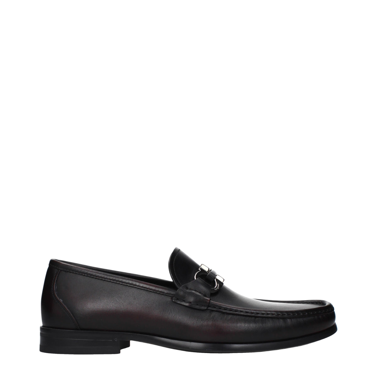 Ferragamo Loafers Men Leather Brown/Cordovan