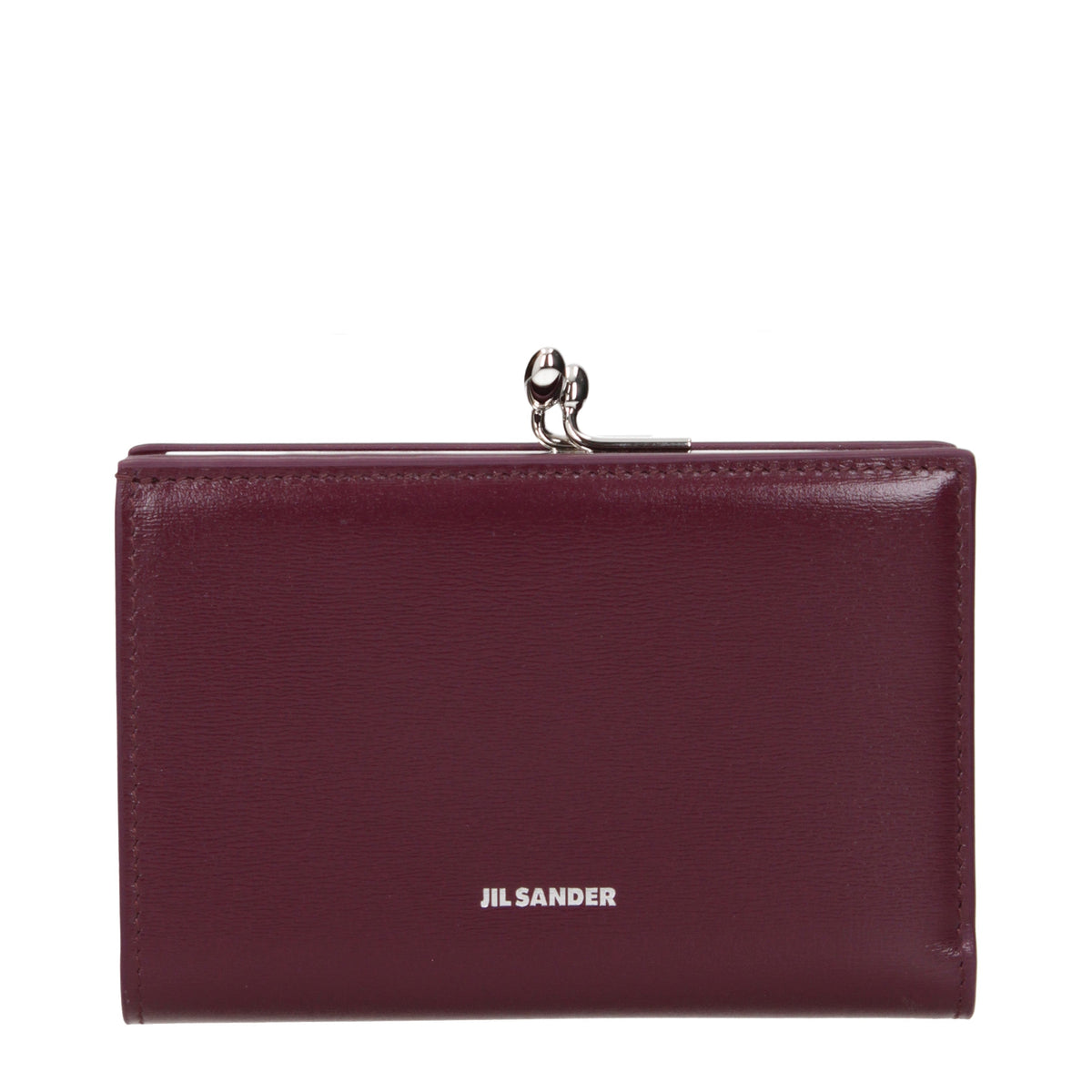 Jil Sander Wallets Women Leather Red/Dark Orchid