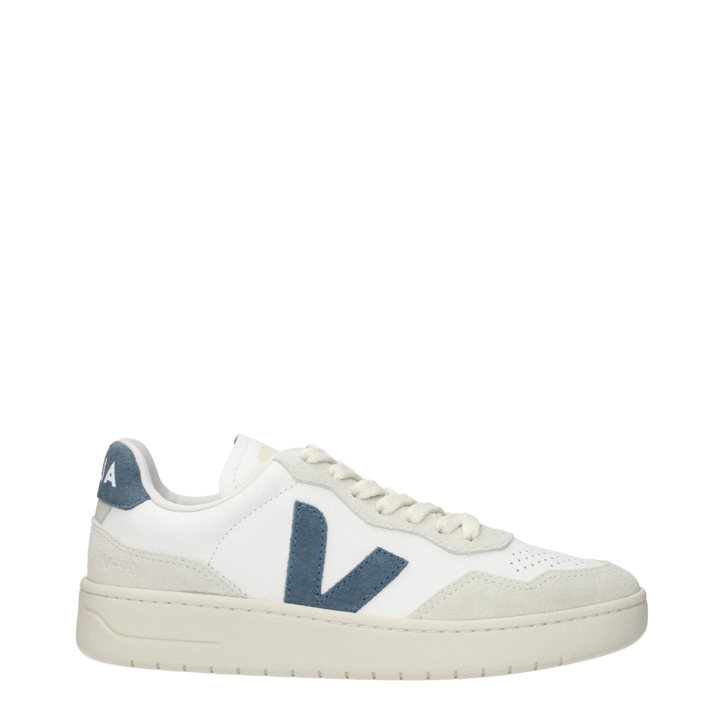 Veja Sneakers Women Leather White/Aviation Blue