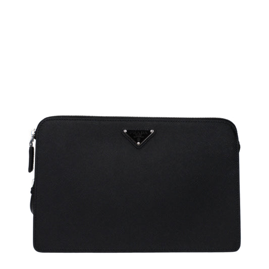 Prada Men's Clutches Leather