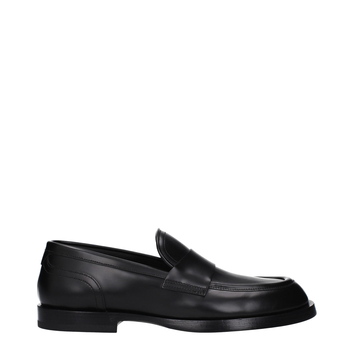 Dolce&Gabbana Loafers Men Leather Black