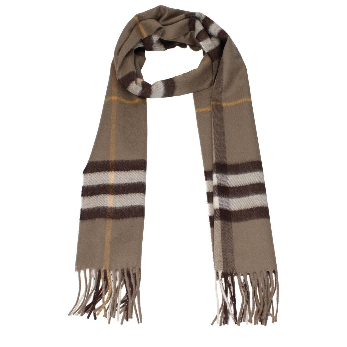 Burberry Scarves Women Cashmere Brown