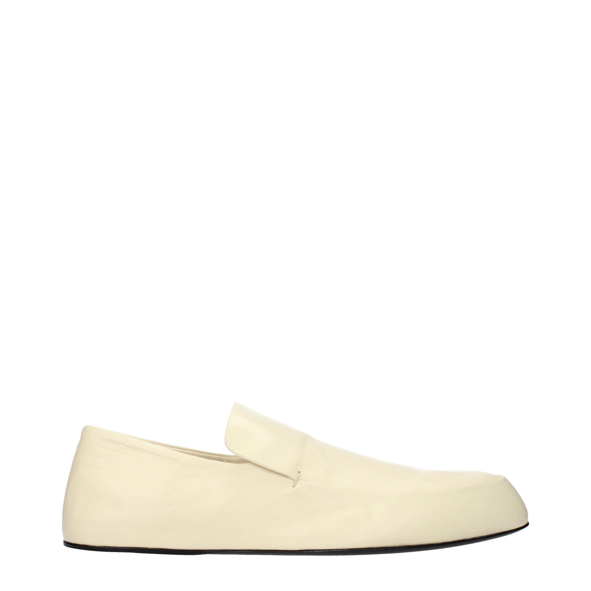 Jil Sander Loafers Women Leather Beige/Chalk