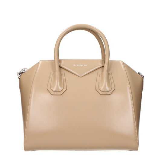Givenchy Handbags Women Leather Brown/Sand