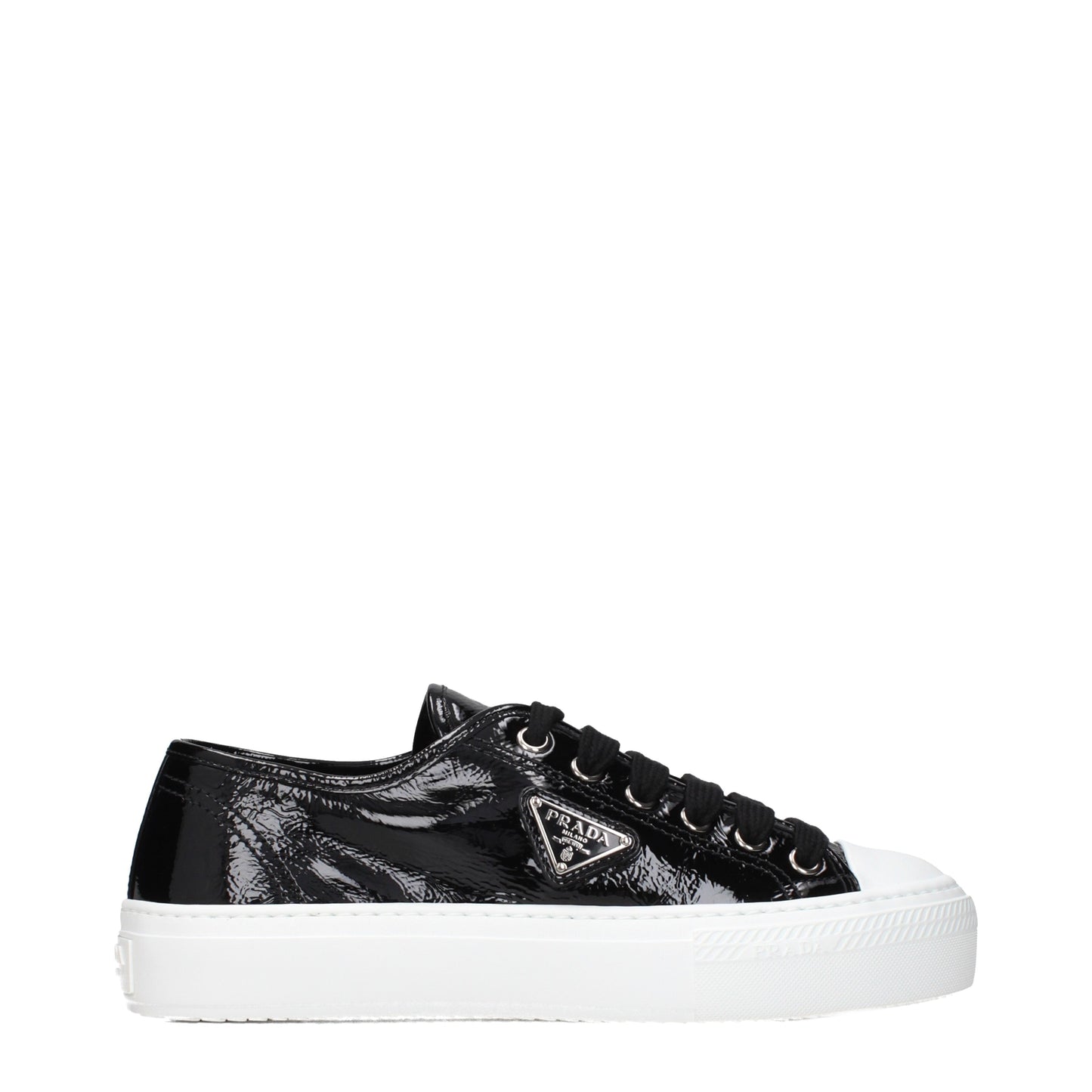 Prada Women's Sneakers Patent Leather