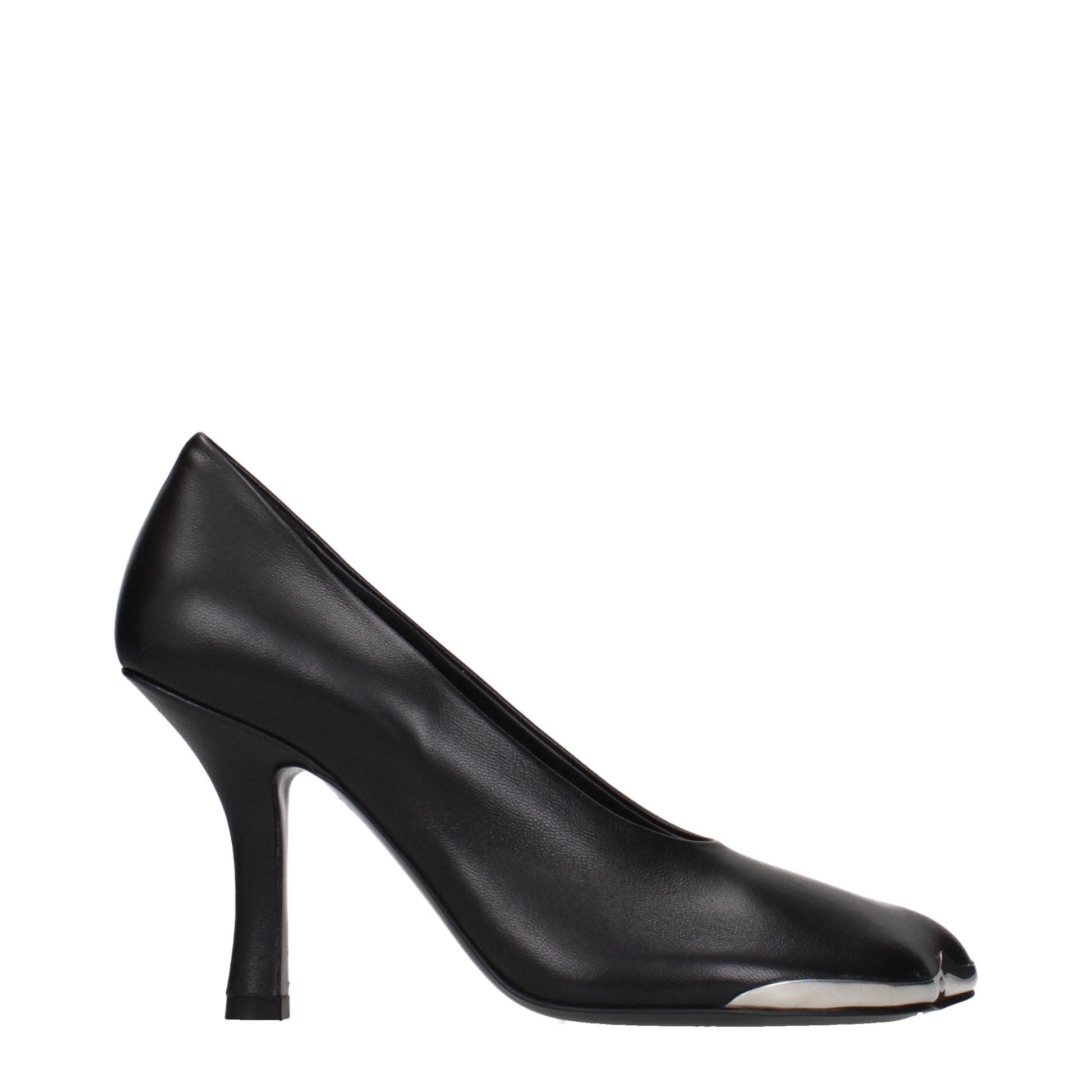 Burberry Pumps Women Leather Black