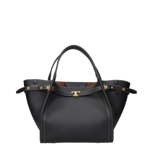 Tod's Handbags Women Leather Black