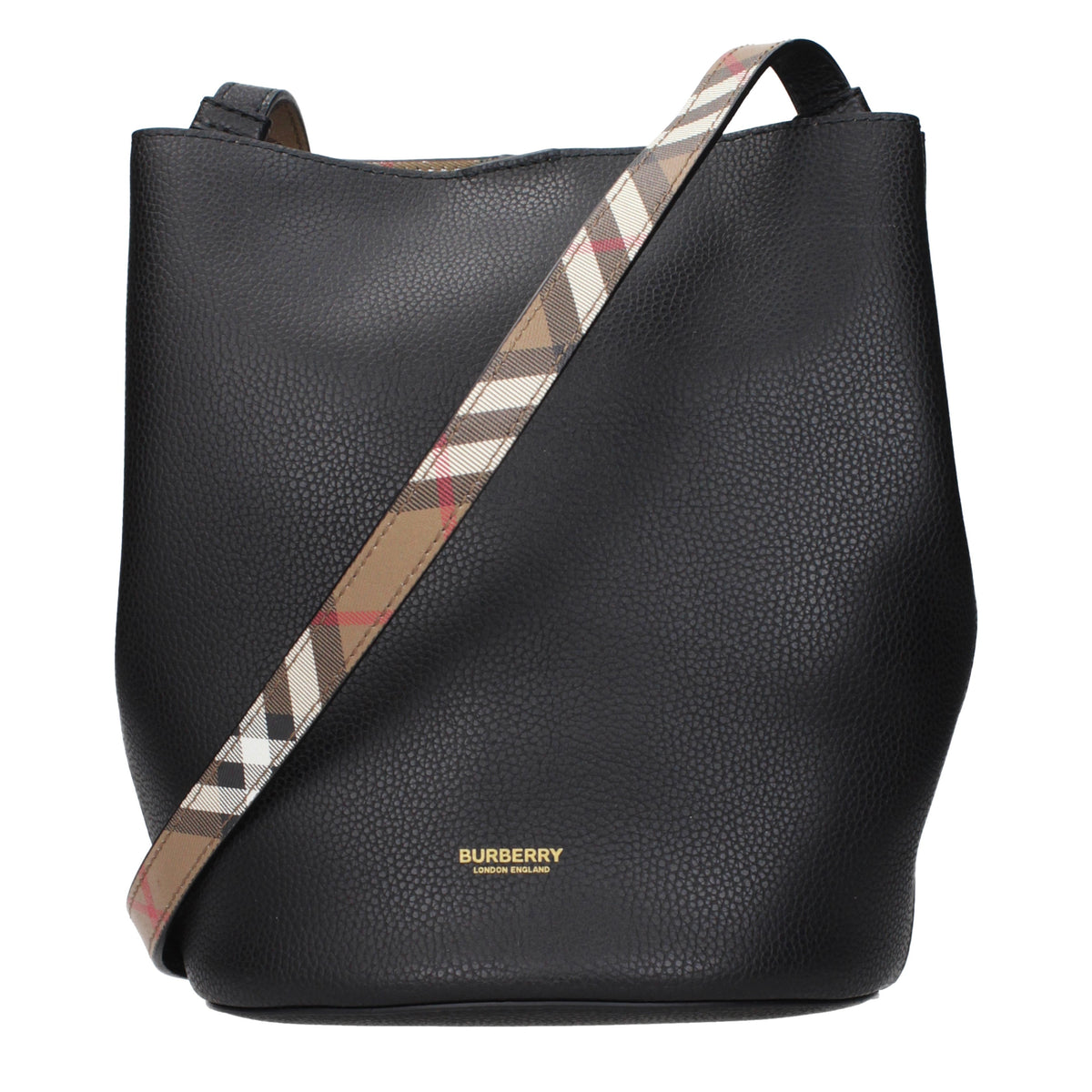 Burberry Crossbody Bags Women Leather Black