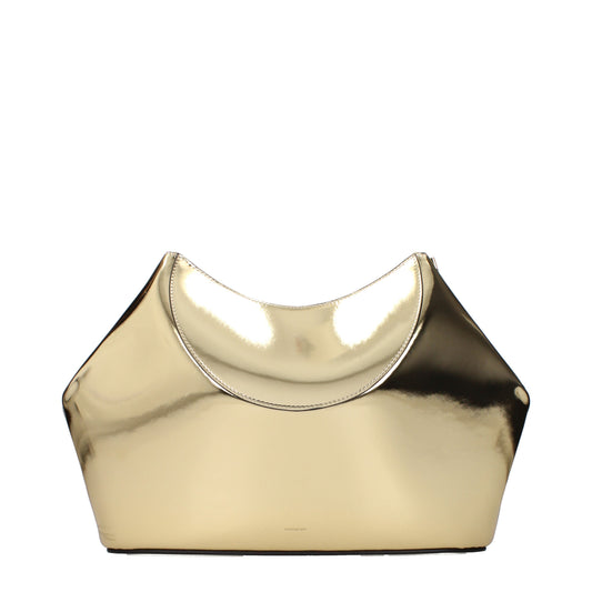 Givenchy Clutches Women Leather Gold