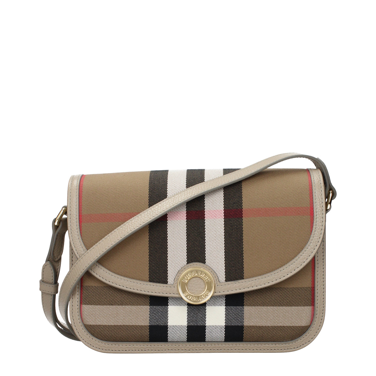 Burberry Crossbody Bags Women Fabric  Brown/Wild Mushroom