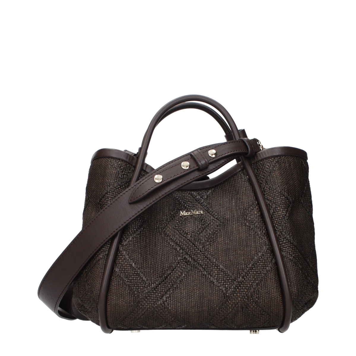 Max Mara Handbags Women Raffia Brown