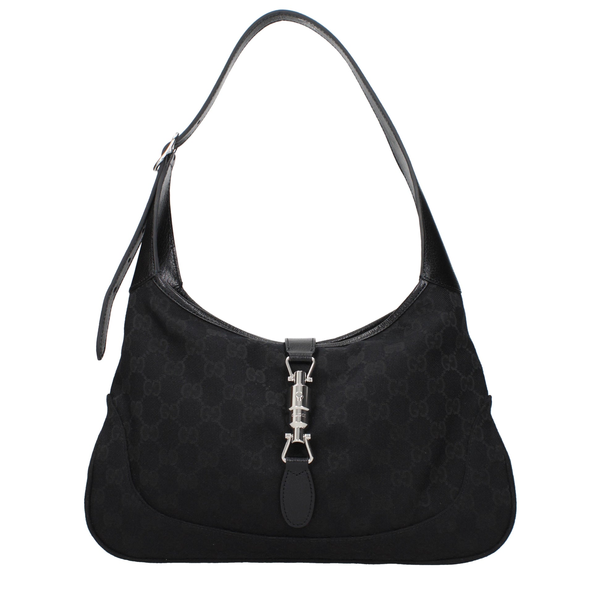 Gucci Shoulder Bags Women Fabric  Black