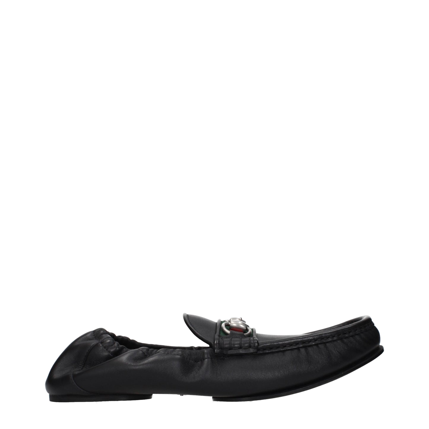 Gucci Loafers Men Leather Black