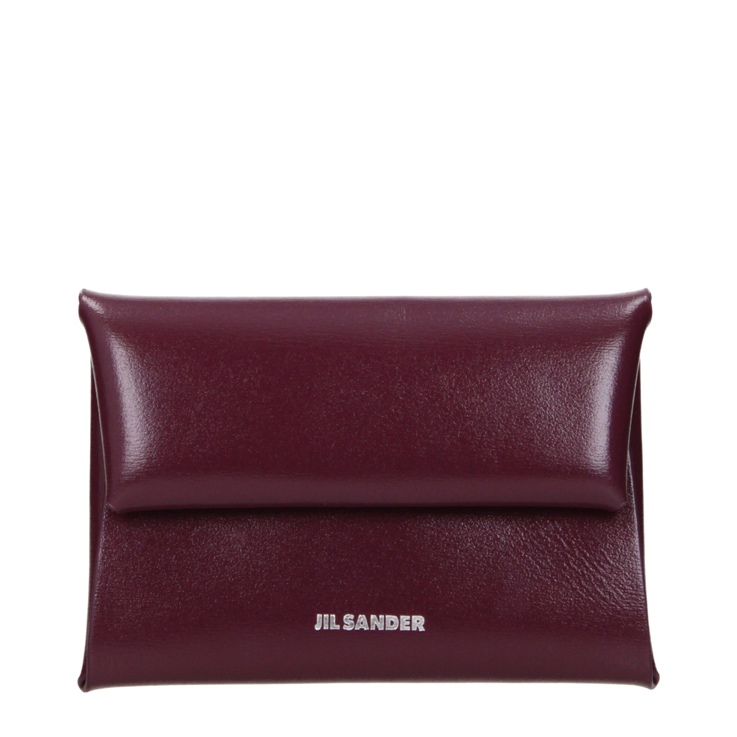Jil Sander Coin Purses Women Leather Red/Dark Orchid