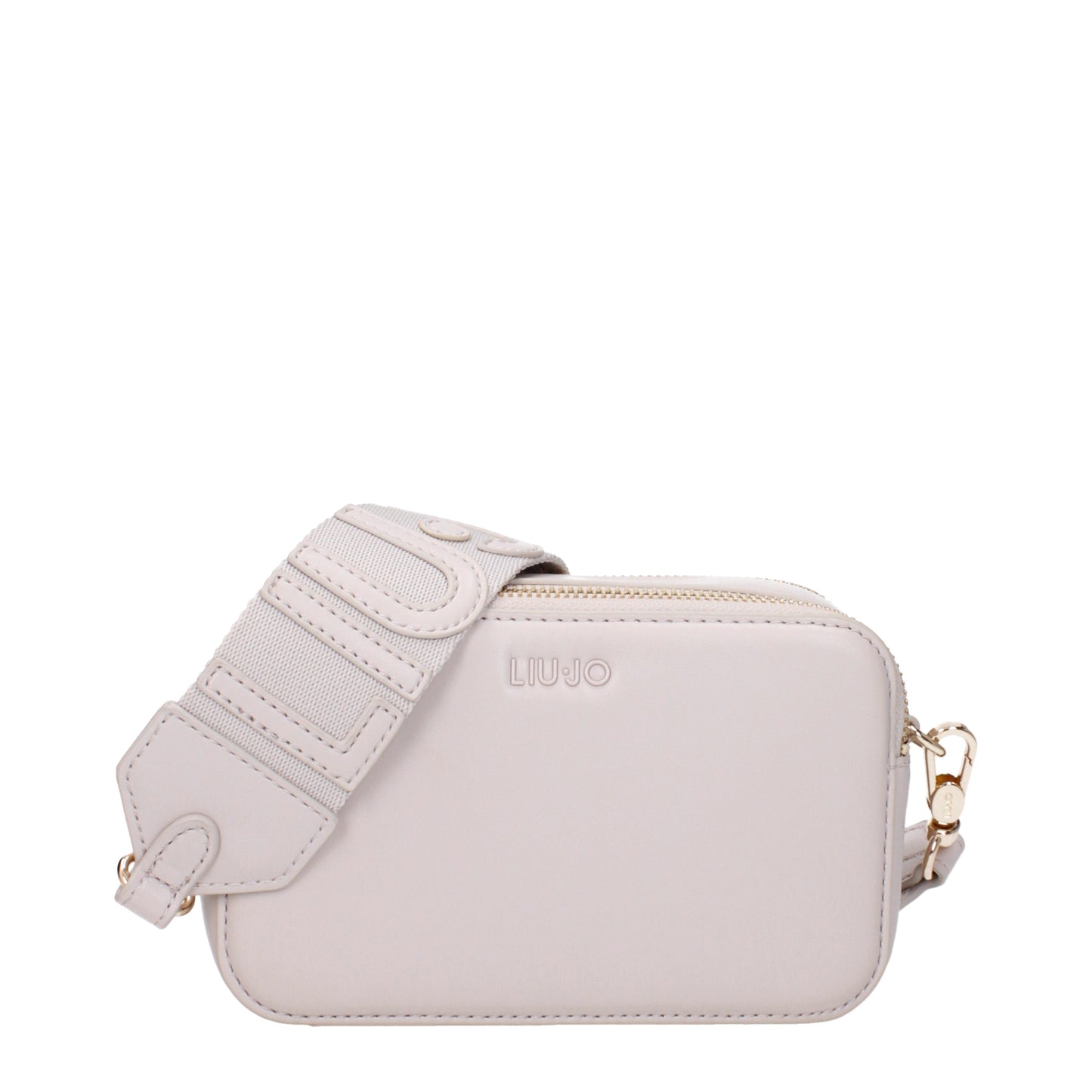 Liu Jo Crossbody Bags Women Polyester Beige/Champagne