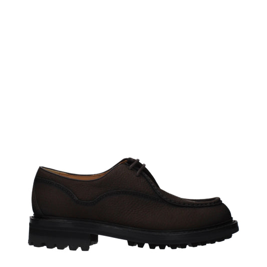 Church's Lace up and Monkstrap Men Suede Brown/Ebony