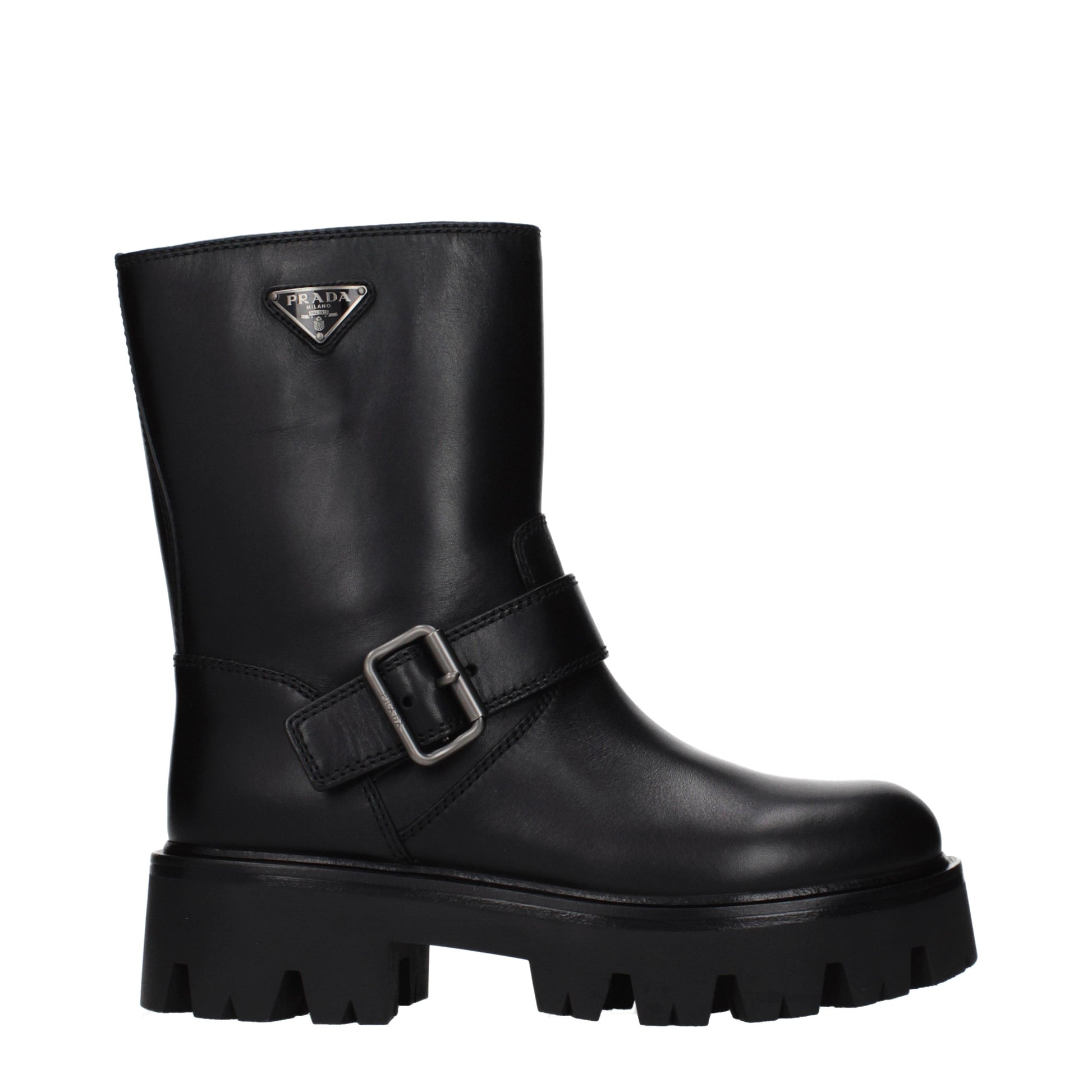 Prada Women's Ankle Boots Leather