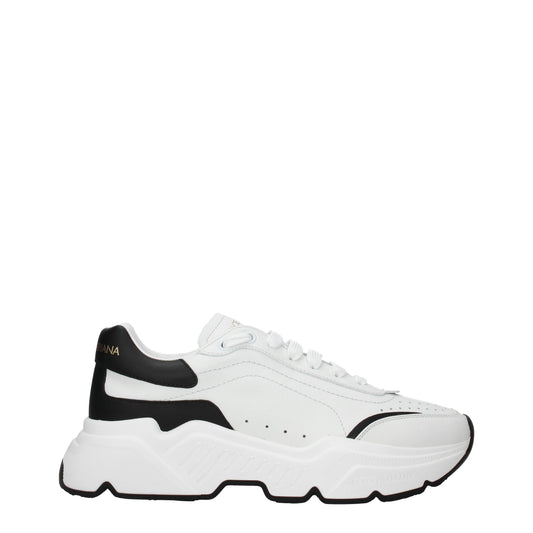 Dolce&Gabbana Sneakers Men Leather White/Black