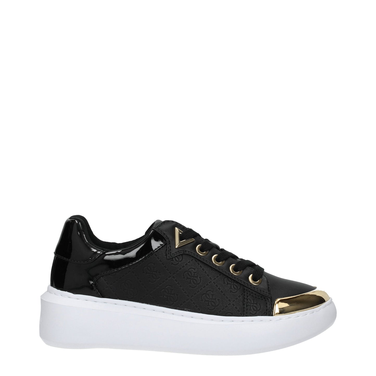 Guess Women's Sneakers in Polyurethane Black