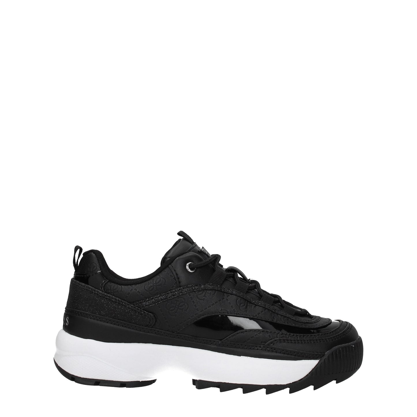 Guess Women's Sneakers in Polyurethane Black