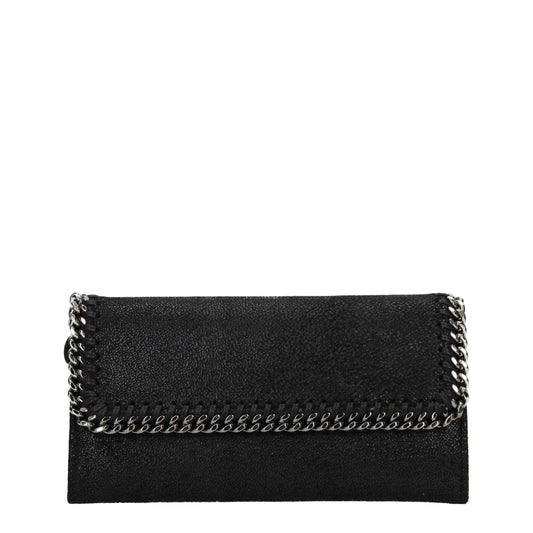 Stella McCartney Wallets Women Eco Suede Black