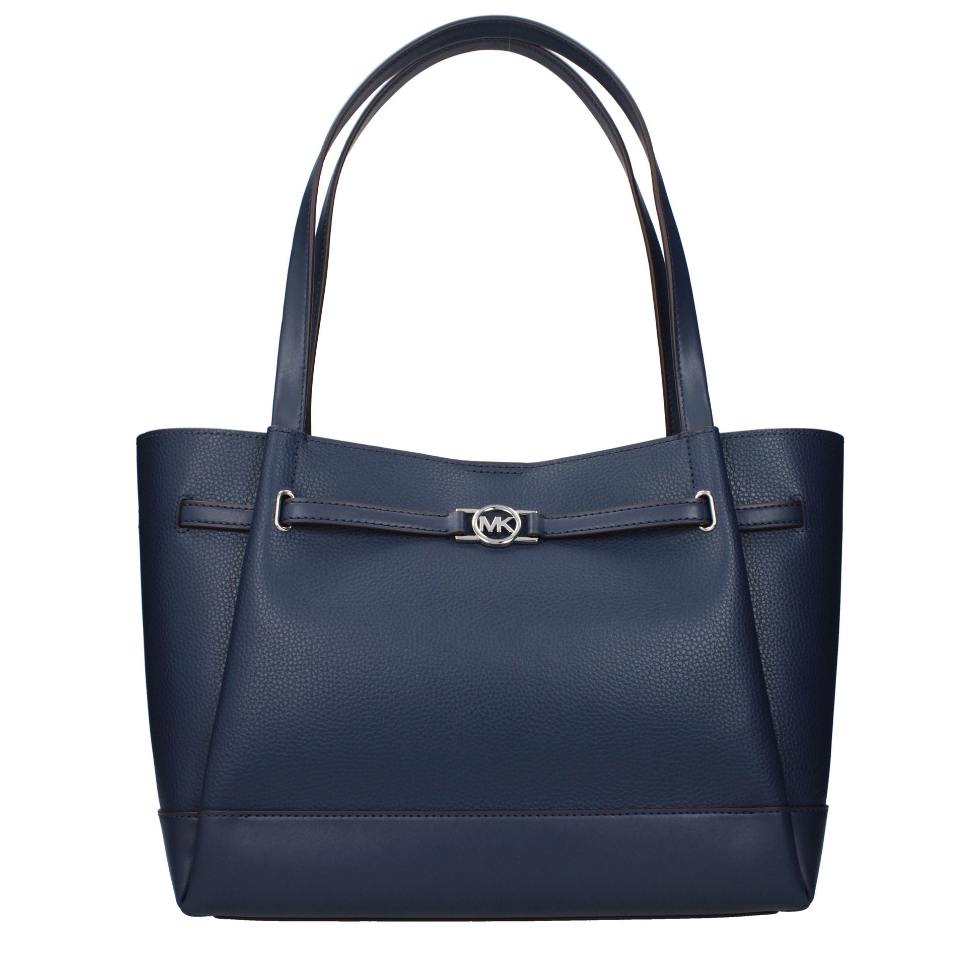 Michael Kors Women's Shoulder Bags Leather Navy