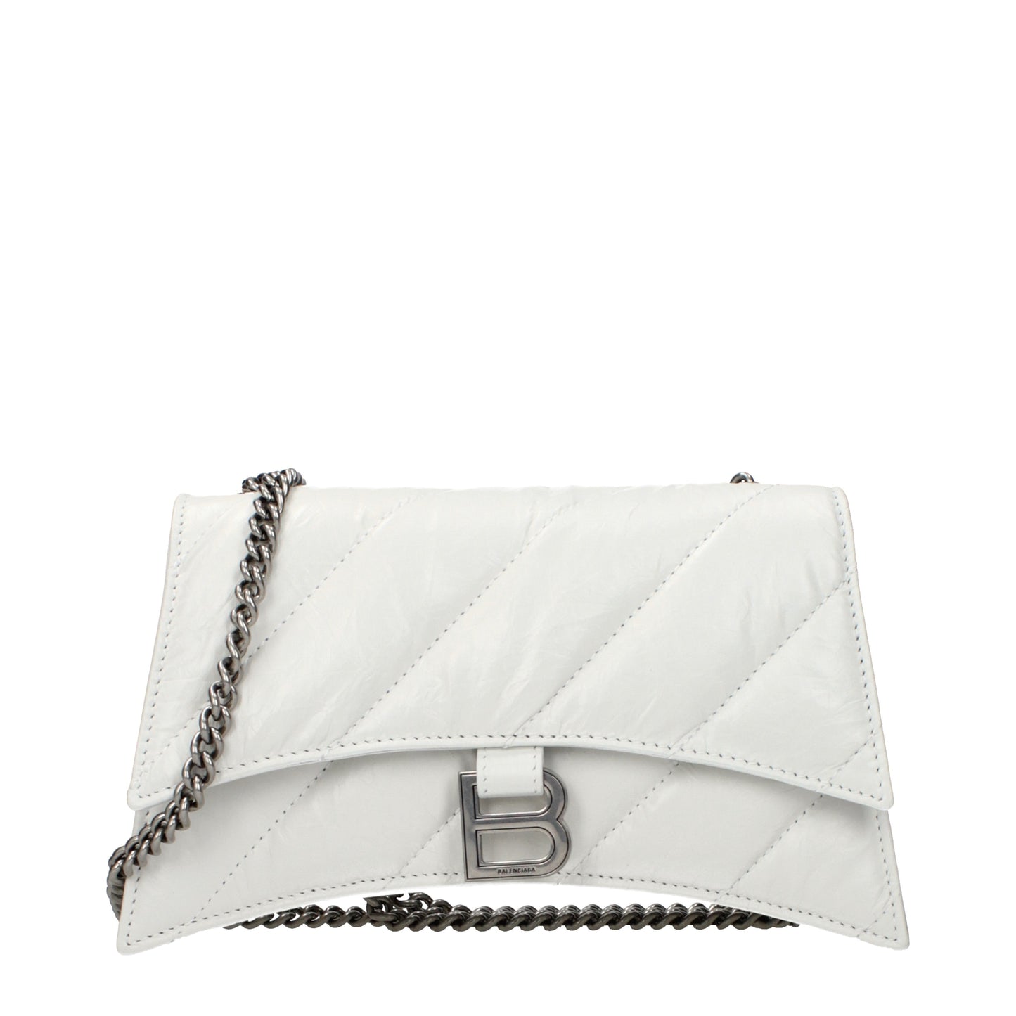 Balenciaga Crossbody Bags Women Leather White