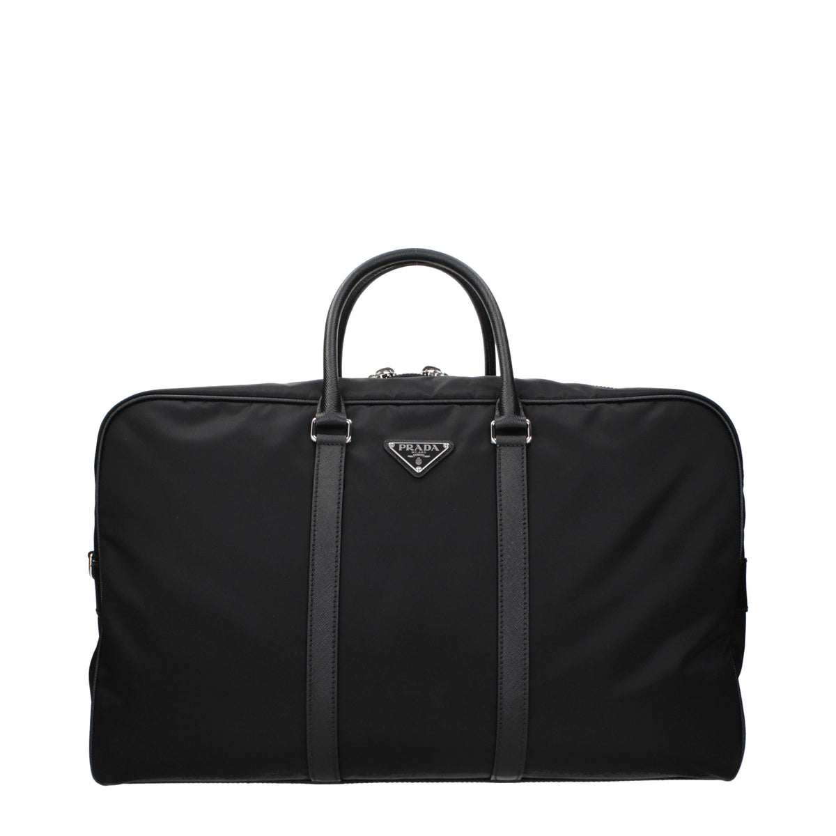 Prada Travel Bags Men Recycled Nylon Black