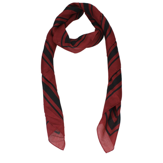 Burberry Foulards Women Cotton Red/Black