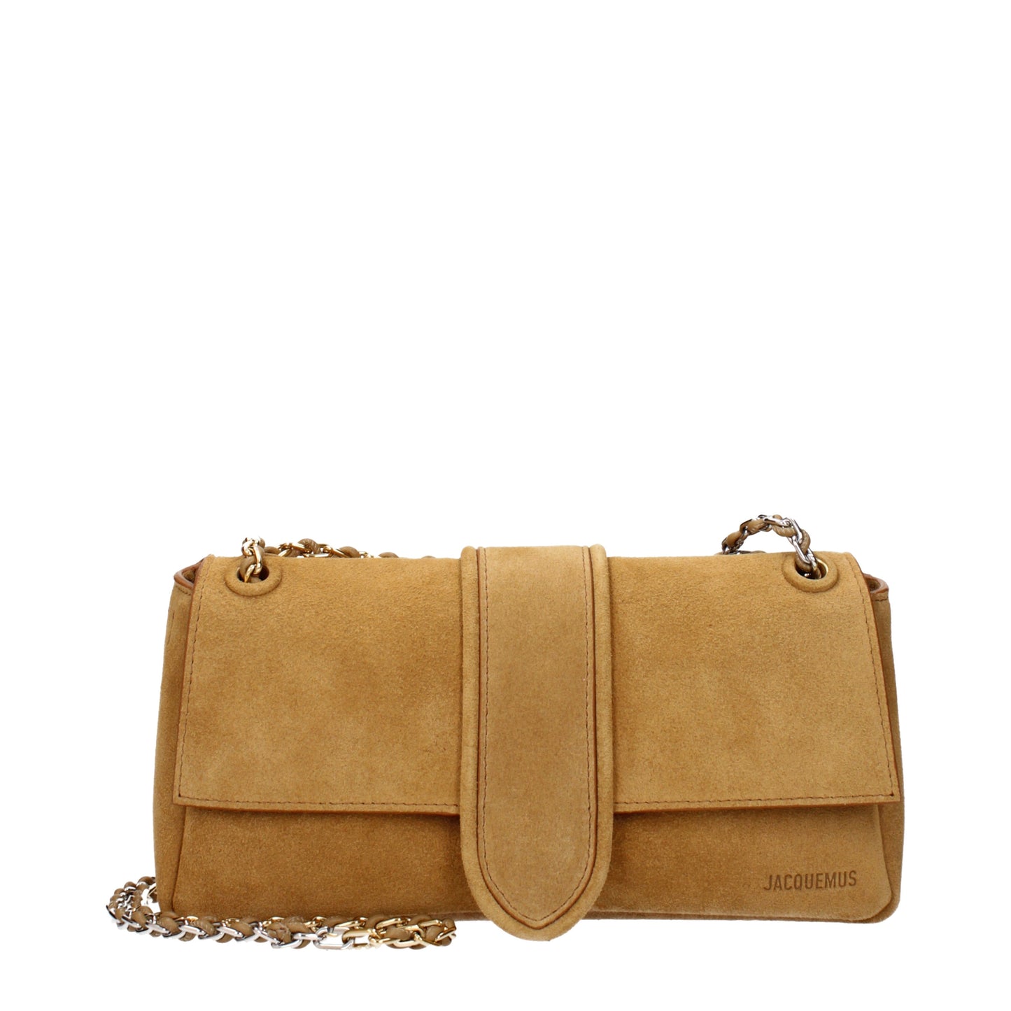 Jacquemus Shoulder Bags Women Suede Brown/Camel