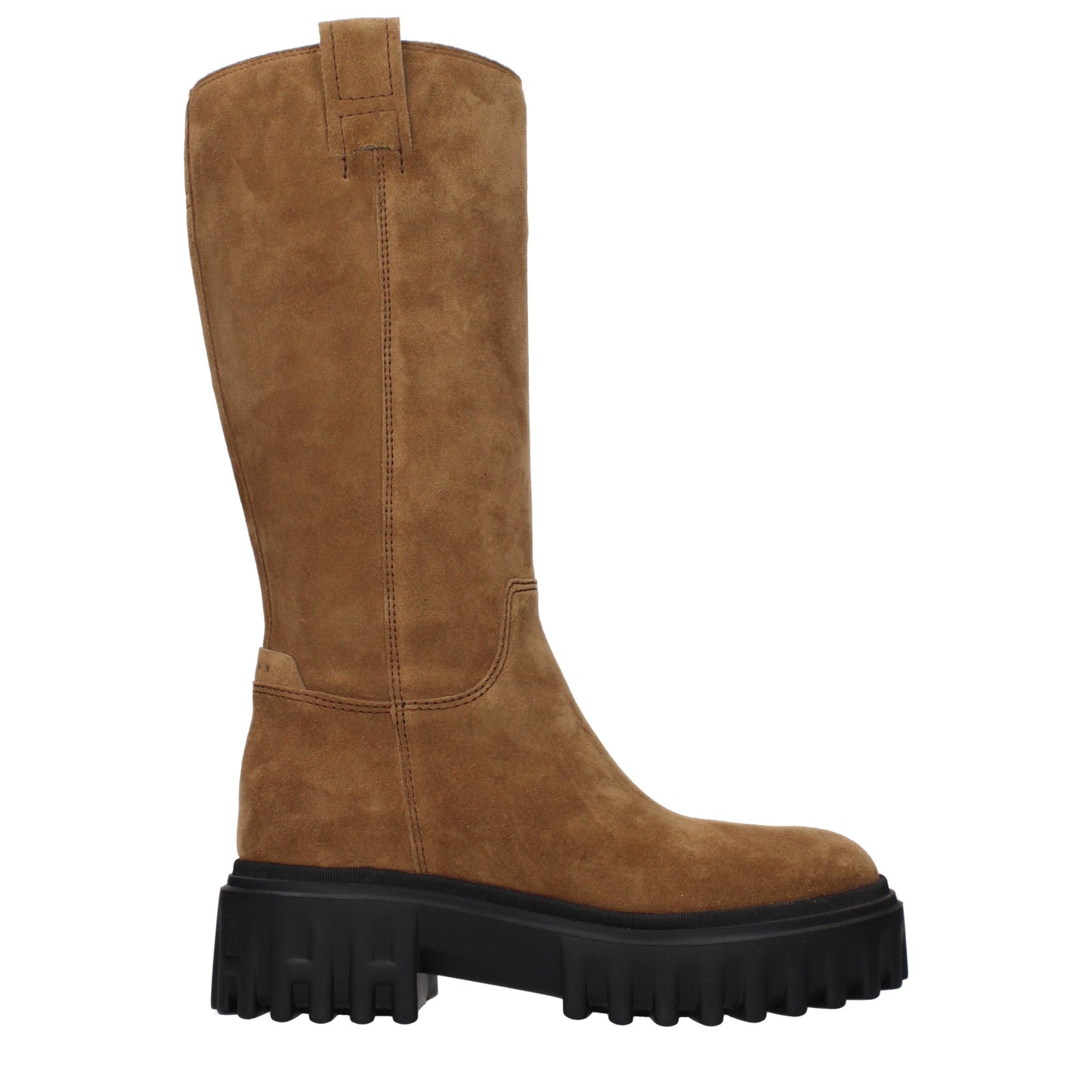 Hogan Boots Women Suede Brown
