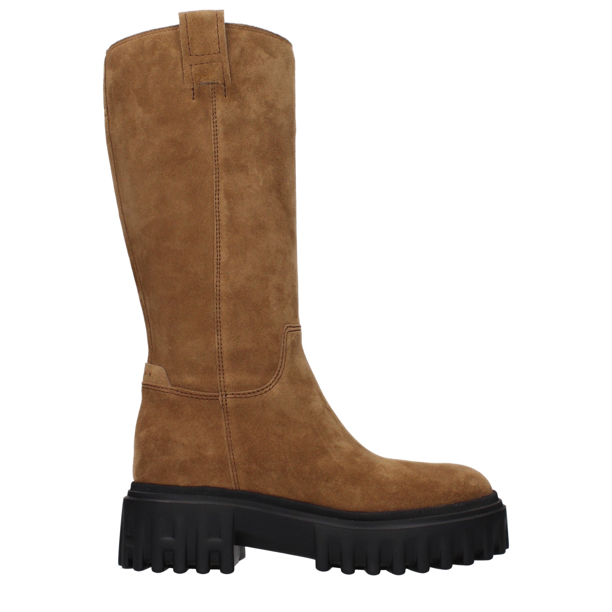 Hogan Boots Women Suede Brown