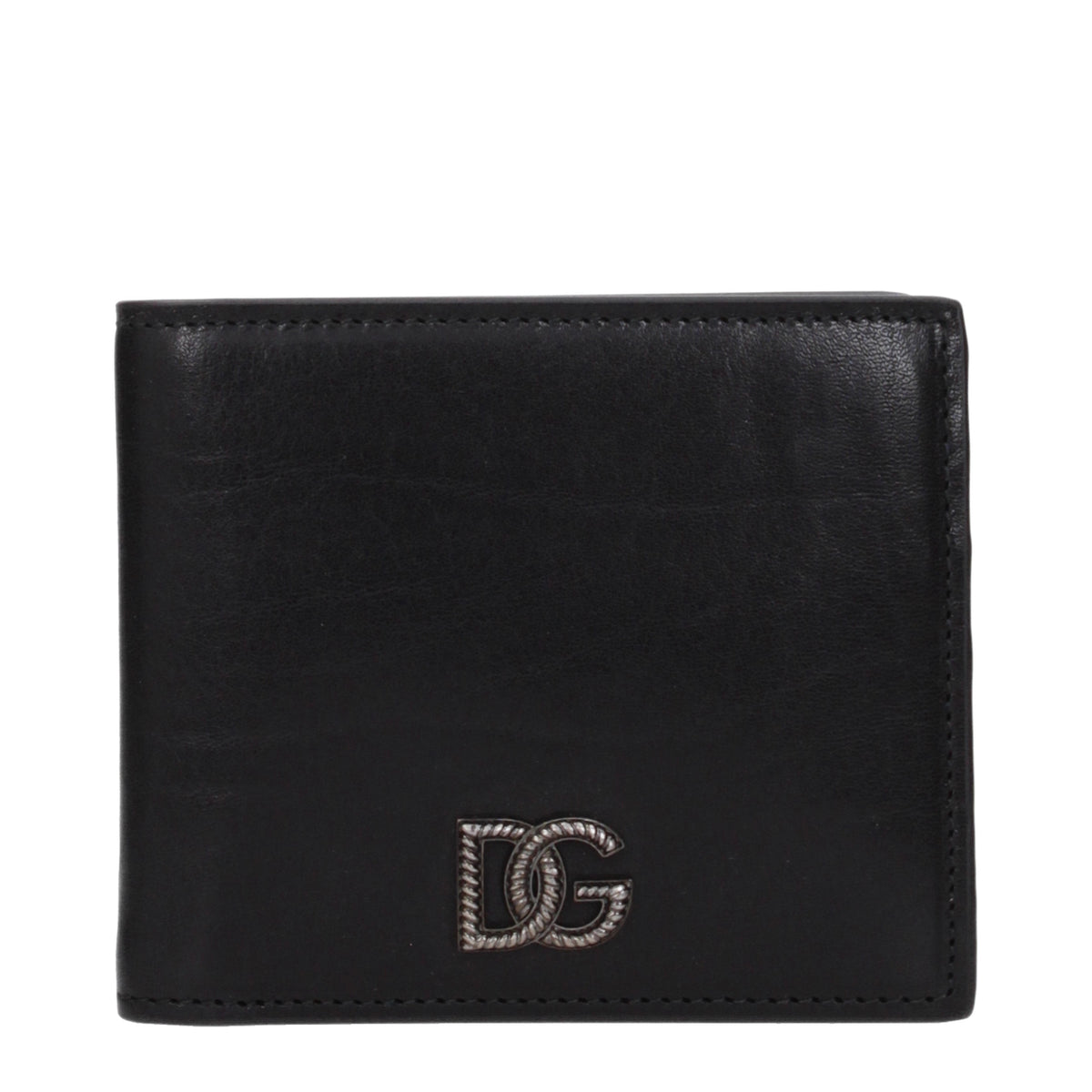 Dolce&Gabbana Wallets Men Leather Black