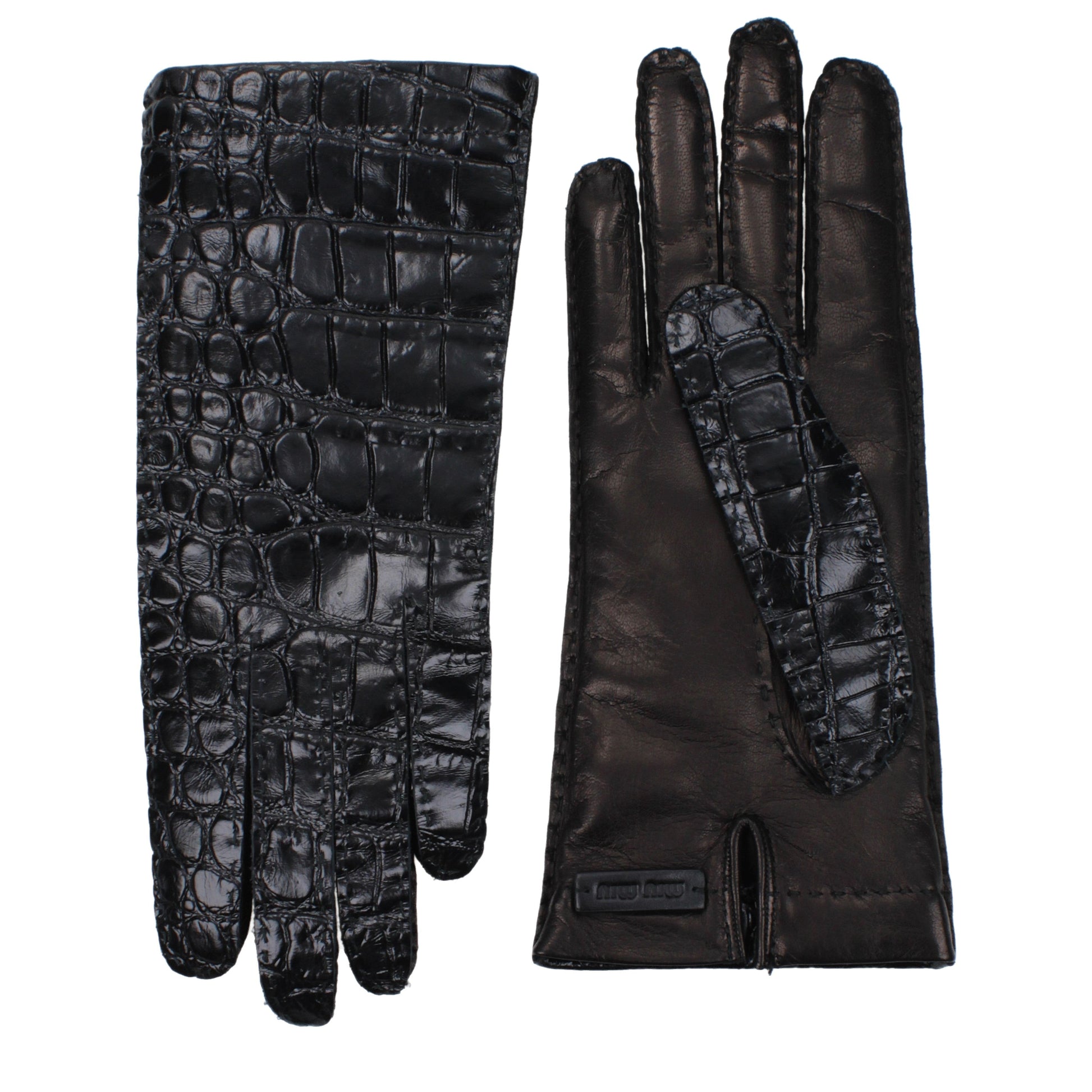 Miu Miu Women's Gloves Leather