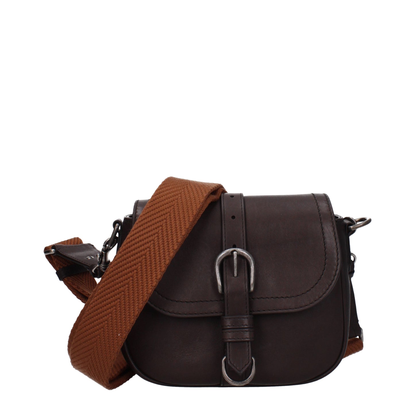 Golden Goose Crossbody Bags Women Leather Brown/Dark Brown