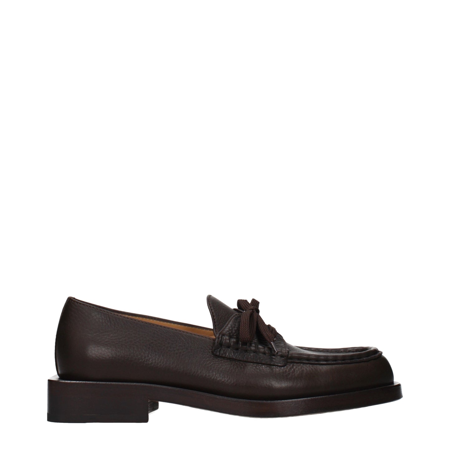 Jacquemus Loafers Men Leather Brown