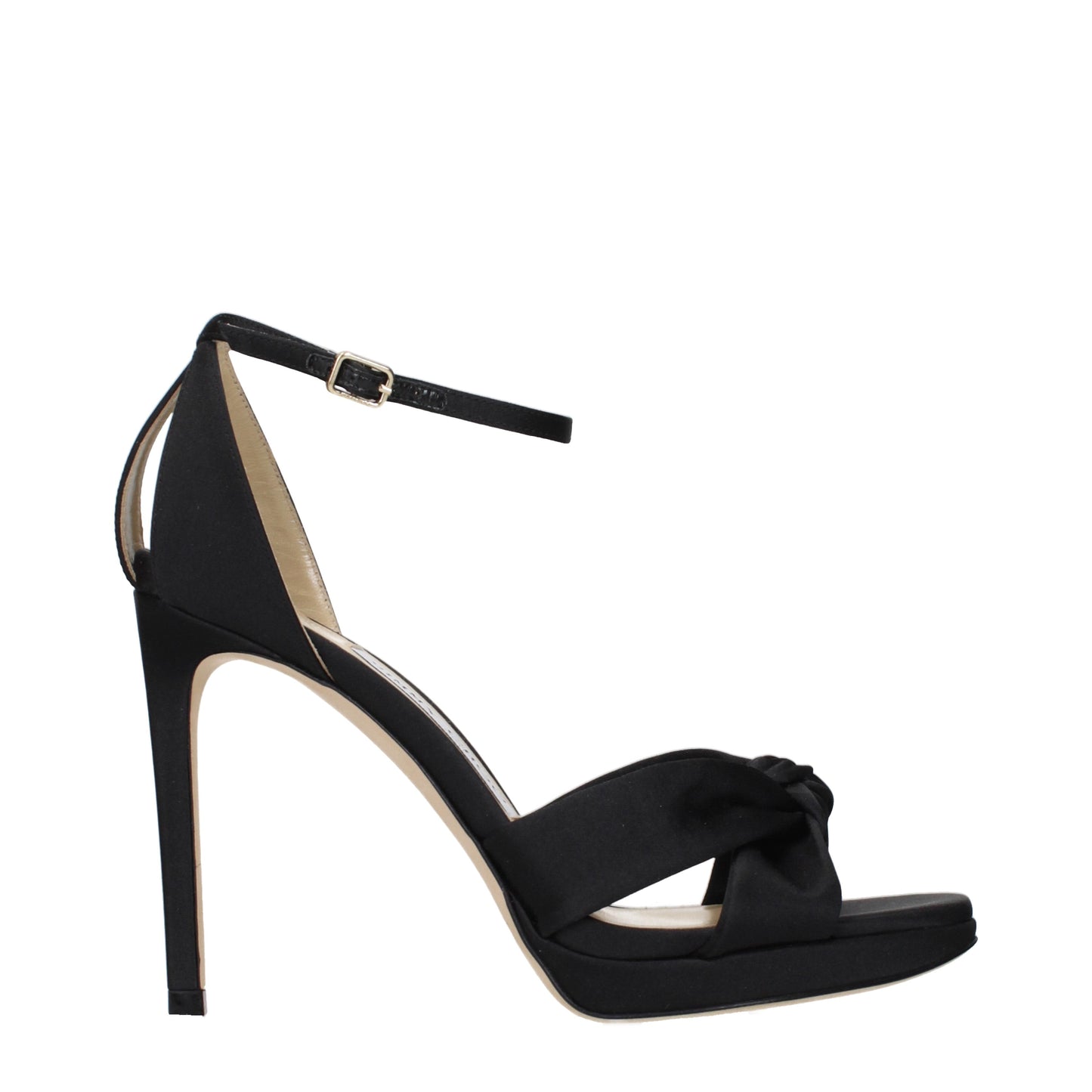 Jimmy Choo Sandals Women Satin Black