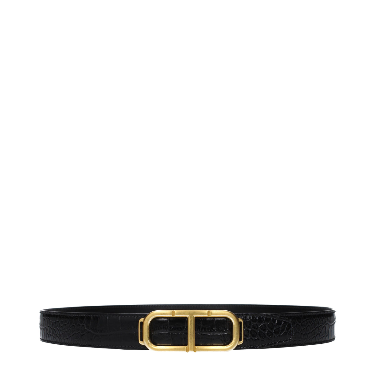 Tom Ford Belts Men Leather Black