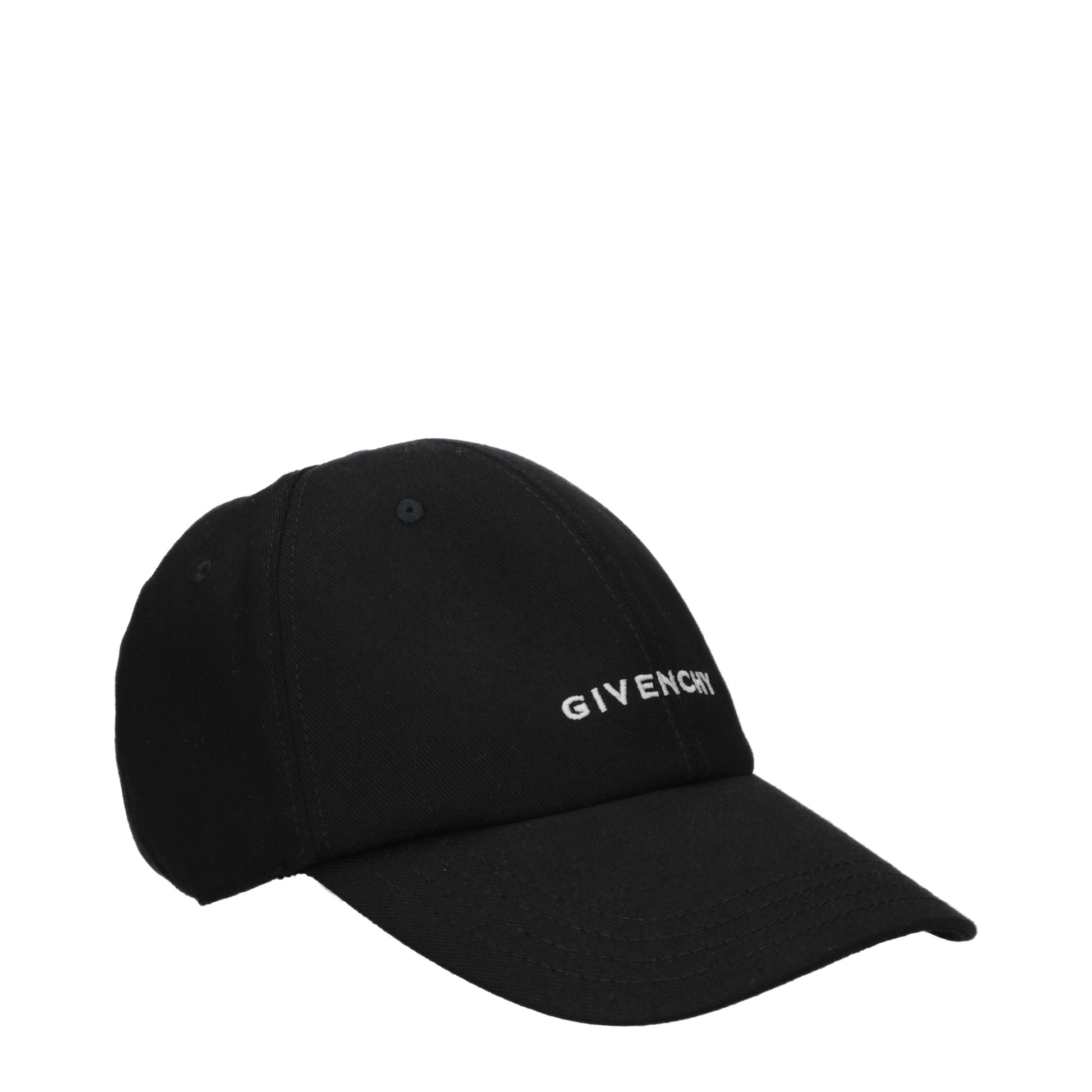 Givenchy Hats Men Cotton Black