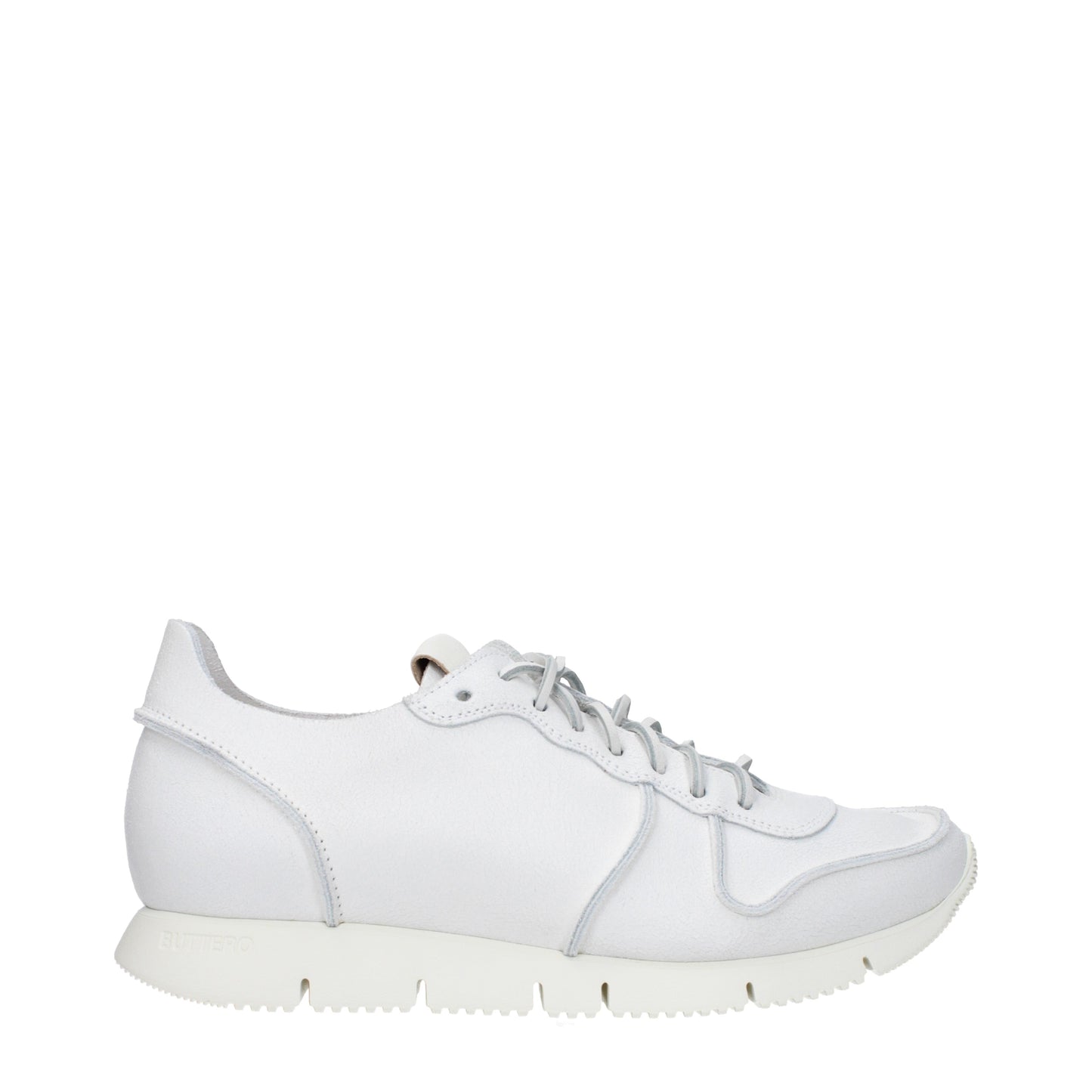 Buttero Men's Sneakers in Leather White