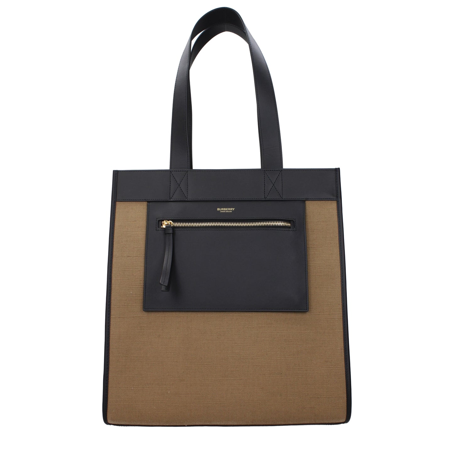 Burberry Shoulder Bags Women Fabric  Brown/Dark Blue